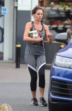 DANIELLE LLOYD Heading to a Gym in Birmingham 08/14/2018