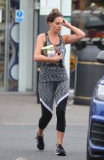 DANIELLE LLOYD Heading to a Gym in Birmingham 08/14/2018