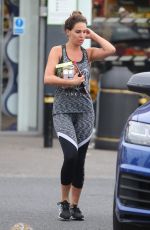 DANIELLE LLOYD Heading to a Gym in Birmingham 08/14/2018