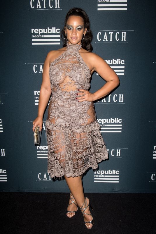 DASCHA POLANCO at MTV VMA Republic Records Afterparty in New York 08/20/2018