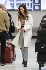 DELTA GOODREM at Airport in Melbourne 08/11/2018