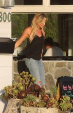 DENISE RICHARDS on the Set of Real Housewives of Beverly Hills in Malibu 08/28/2018
