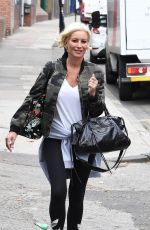 DENISE VAN OUTEN Out and About in London 08/15/2018