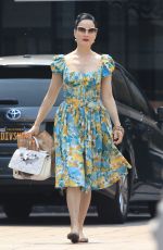 DITA VON TEESE Leaves Cafe Gratitude in Los Angeles 08/09/2018