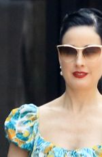 DITA VON TEESE Leaves Cafe Gratitude in Los Angeles 08/09/2018