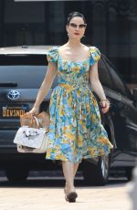 DITA VON TEESE Leaves Cafe Gratitude in Los Angeles 08/09/2018
