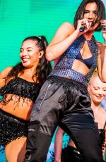 DUA LIPA Performs at a Festival in Belgium 08/16/2018