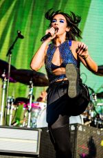 DUA LIPA Performs at a Festival in Belgium 08/16/2018