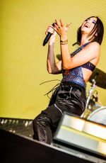 DUA LIPA Performs at a Festival in Belgium 08/16/2018