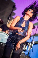 DUA LIPA Performs at a Festival in Belgium 08/16/2018