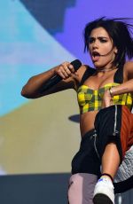 DUA LIPA Performs at Reading Festival 2018 in Reading 08/25/2018