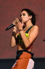 DUA LIPA Performs at Reading Festival 2018 in Reading 08/25/2018