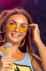 ELETTRA LAMBORGHINI Performs at a Concert in Riccione 08/23/2018