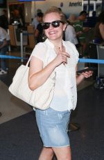 ELISABETH MOSS at LAX Airport in Los Angeles 08/27/2018