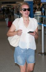 ELISABETH MOSS at LAX Airport in Los Angeles 08/27/2018