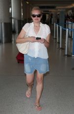 ELISABETH MOSS at LAX Airport in Los Angeles 08/27/2018