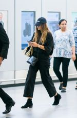 ELIZABETH OLSEN at JFK Airport in New York 08/24/2018
