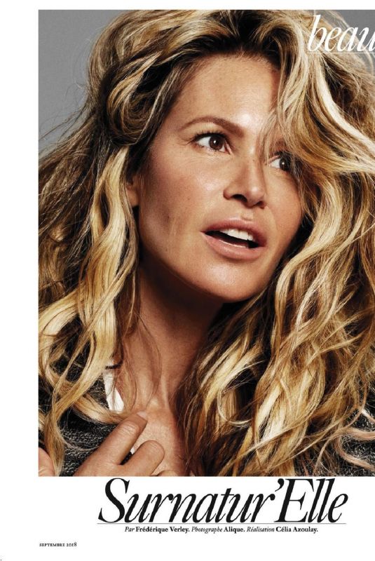 ELLE MACPHERSON in Vogue Magazine, France September 2018