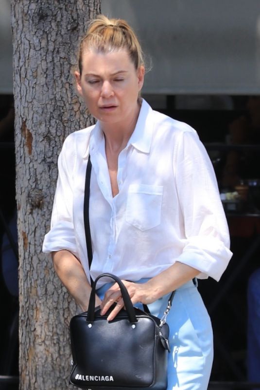 ELLEN POMPEO Out and About in Studio City 08/21/2018