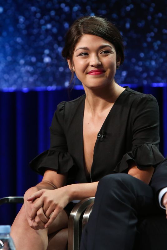 ELLEN TAMAKI at Charmed Panel TCA Summer Tour in Los Angeles 08/06/2018