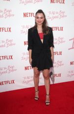 EMILIJA BARANAC at To All the Boys I’ve Loved Before Screening in Los Angeles 08/16/2018