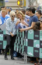 EMILY KINNEY Arrives at Build Series in New York 08/21/2018
