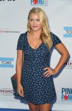 EMILY OSMENT at 6th Annual Ping Pong 4 Purpose in Los Angeles 08/23/2018