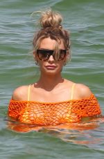 EMILY SEARS in Bikini on the Beach in Miami 08/09/2018