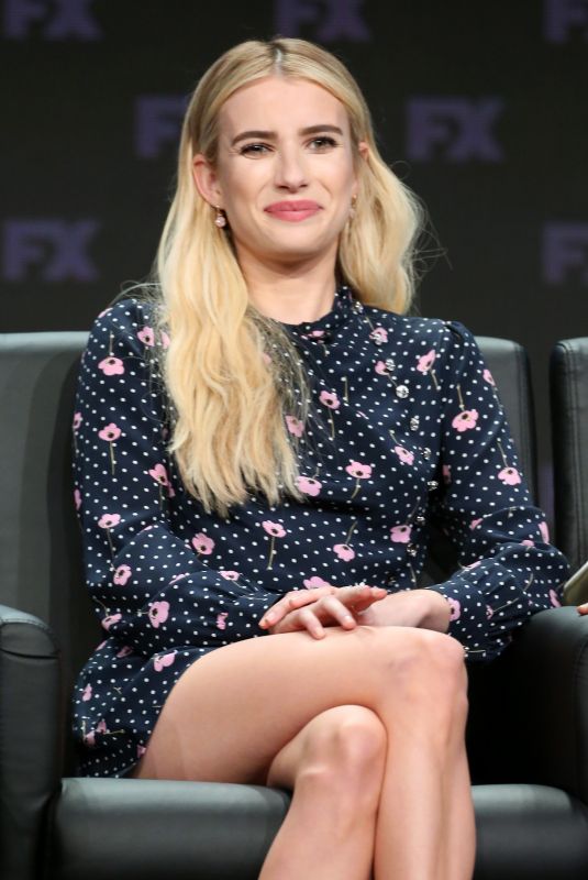 EMMA ROBERTS at American Horror Story: Apocalypse Pane st TCA Summer Press Tour in Los Angeles 08/03/2018