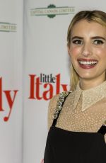 EMMA ROBERTS at Little Italy Premiere in Toronto 08/22/2018