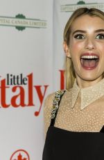 EMMA ROBERTS at Little Italy Premiere in Toronto 08/22/2018
