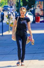 EMMA ROBERTS Out in West Hollywood 08/25/2018