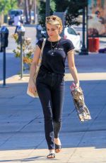EMMA ROBERTS Out in West Hollywood 08/25/2018