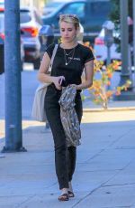 EMMA ROBERTS Out in West Hollywood 08/25/2018