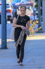 EMMA ROBERTS Out in West Hollywood 08/25/2018