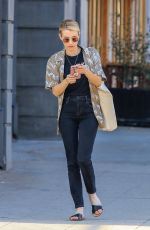 EMMA ROBERTS Out in West Hollywood 08/25/2018