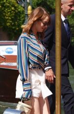 EMMA STONE Arrives at Hotel Excelsior in Venice 08/29/2018