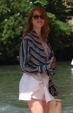 EMMA STONE Arrives at Hotel Excelsior in Venice 08/29/2018