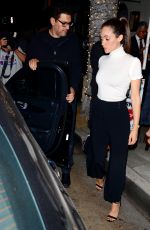 EMMY ROSSUM Leaves Madeo Restaurant in Beverly Hills 08/14/2018