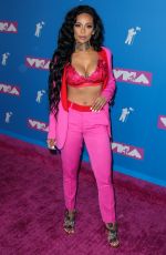 ERICA MENA at MTV Video Music Awards in New York 08/20/2018