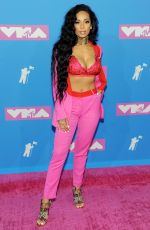 ERICA MENA at MTV Video Music Awards in New York 08/20/2018