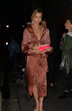 FERNE MCCANN Celebrates Her 28th Birthday at Novikov Restaurant in London 08/15/2018