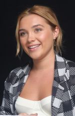 FLORENCE PUGH at The Little Drummer Girl Press Conference in Los Angeles 08/01/2018