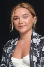 FLORENCE PUGH at The Little Drummer Girl Press Conference in Los Angeles 08/01/2018