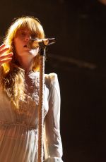 FLORENCE WELCH Performs at Outside Lands Music Festival in San Francisco 08/11/2018
