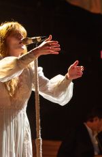 FLORENCE WELCH Performs at Outside Lands Music Festival in San Francisco 08/11/2018