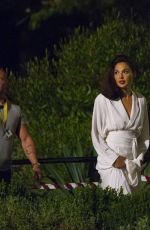 GAL GADOT on the Set of Wonder Woman 1984 in London 08/07/2018