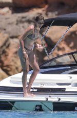 GARBINE MUGURUZA in Bikini at a Boat in Ibiza 06/08/2018
