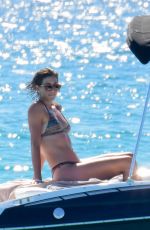 GARBINE MUGURUZA in Bikini at a Boat in Ibiza 06/08/2018