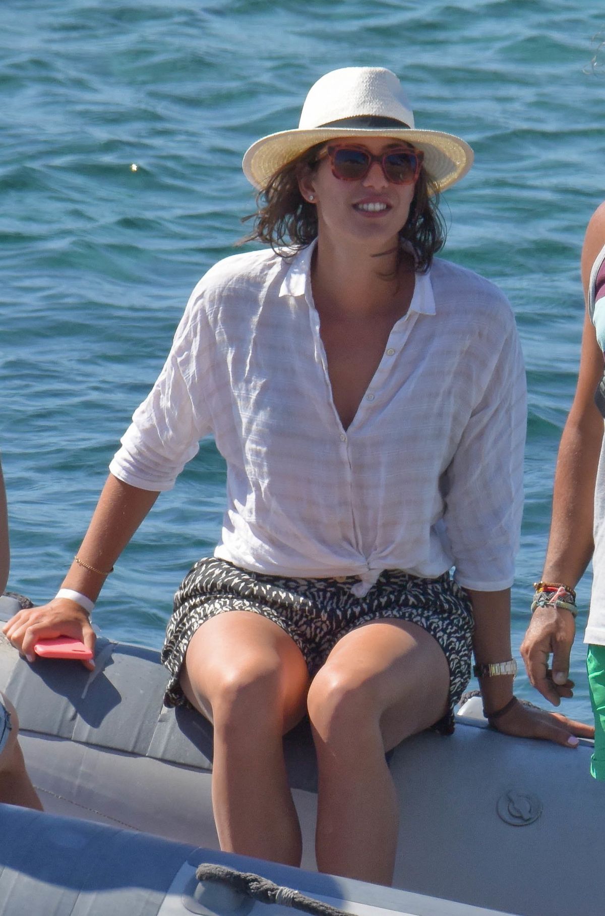 GARBINE MUGURUZA in Bikini at a Boat in Ibiza 06/08/2018 – HawtCelebs